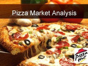 Swot analysis pizza hut