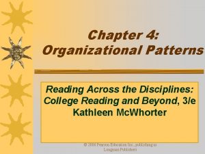 Patterns of development in writing across disciplines
