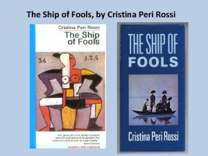 The Ship of Fools by Cristina Peri Rossi