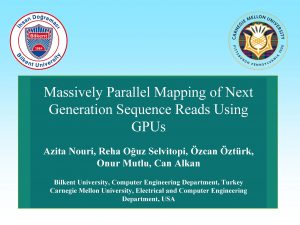 Massively Parallel Mapping of Next Generation Sequence Reads