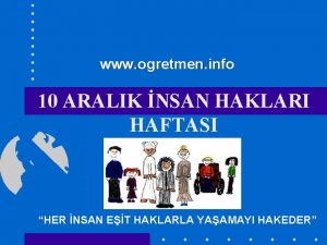 www ogretmen info 10 ARALIK NSAN HAKLARI HAFTASI
