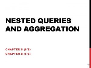 Sql nested aggregate functions