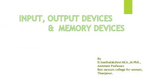 Output device