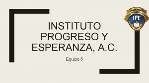 Instituto progreso y esperanza como llegar