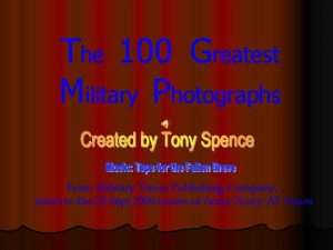 The 100 Greatest Military Photographs From Military Times