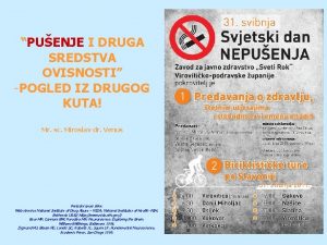 PUENJE I DRUGA SREDSTVA OVISNOSTI POGLED IZ DRUGOG