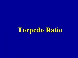 Torpedo Ratio Earnings Performance Stock Price Performance Torpedo