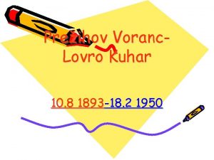 Preihov Voranc Lovro Kuhar 10 8 1893 18