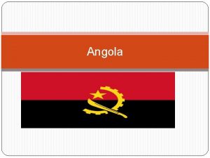 Angola Angola Top Toerisme Attraksies Kissama Nasionale Park