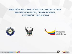 DIRECCIN NACIONAL DE DELITOS CONTRA LA VIDA MUERTES