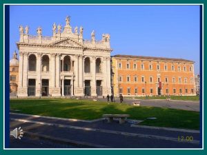 Dedicazione della Basilica Lateranense Papa Francesco ha introdotto