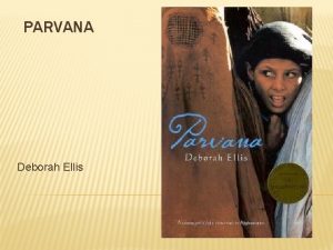 Parvana blurb