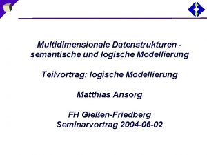 Logische struktur schema