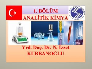 1 BLM ANALTK KMYA Yrd Do Dr N