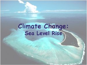 Climate Change Sea Level Rise Climate Change Weather