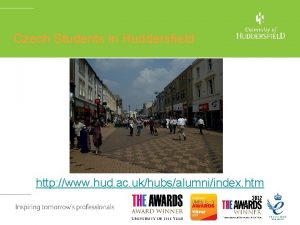 Czech Students in Huddersfield http www hud ac