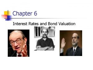 Chapter 6 Interest Rates and Bond Valuation Key