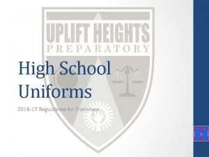 Uplift heights uniform