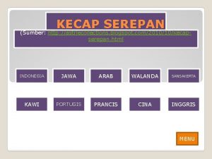 KECAP SEREPAN Sumber http astriecollections blogspot com201010kecapserepan html