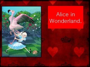 Alice in Wonderland 1 sat Alice sit for