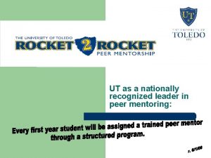 UT as a nationally recognized leader in peer