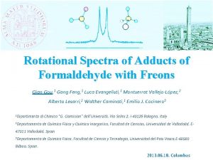 Rotational Spectra of Adducts of Formaldehyde with Freons