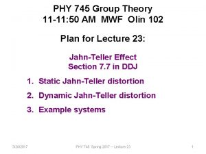 PHY 745 Group Theory 11 11 50 AM