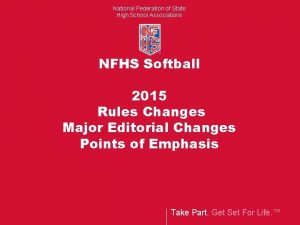 National Federation of State High School Associations NFHS