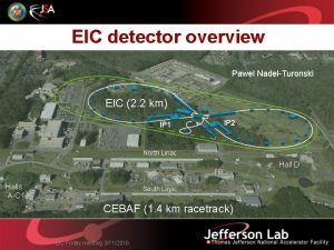 EIC detector overview Pawel NadelTuronski EIC 2 2
