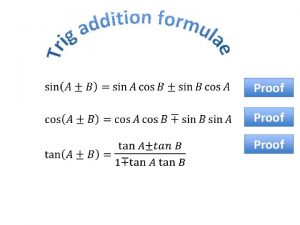 Proof Take a general triangle as shown below