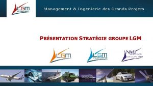 Management Ingnierie des Grands Projets Le Management des