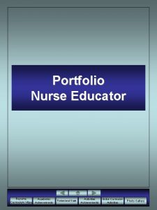 Nurse educator resume
