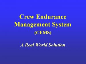 Endurance management group