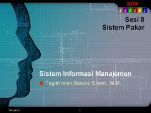 Sistem pakar dalam sistem informasi manajemen