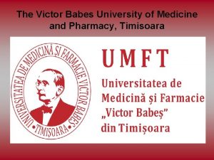 Victor babes university