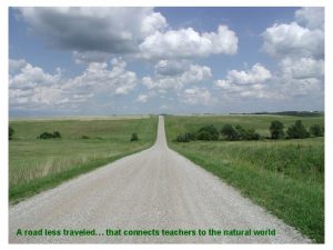 A road less traveled that connects teachers to