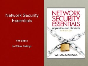 Network security essentials 5th edition pdf