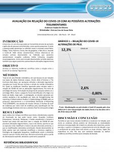 AVALIAO DA RELAO DO COVID19 COM AS POSSVEIS