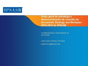 Viso geral da estratgia e desenvolvimento de consulta