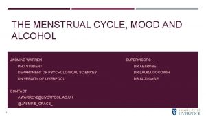 Conclusion for menstrual cycle