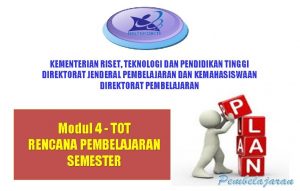 KEMENTERIAN RISET TEKNOLOGI DAN PENDIDIKAN TINGGI DIREKTORAT JENDERAL