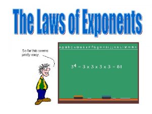 Exponents exponent Power base 53 means 3 factors