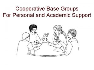 Cooperative base groups