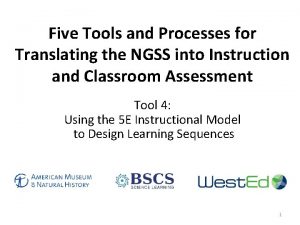 Five Tools and Processes for Translating the NGSS