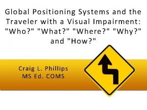 Global Positioning Systems and the Traveler with a