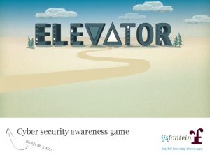 Security awareness game