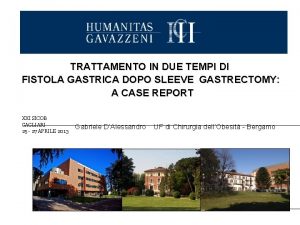 Sleeve gastrctomy