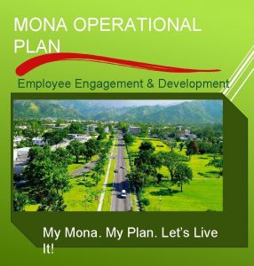 MONA OPERATIONAL PLAN Employee Engagement Development My Mona