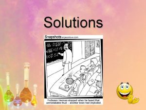 Solvent vs solute