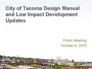 City of tacoma accela City of tacoma accela